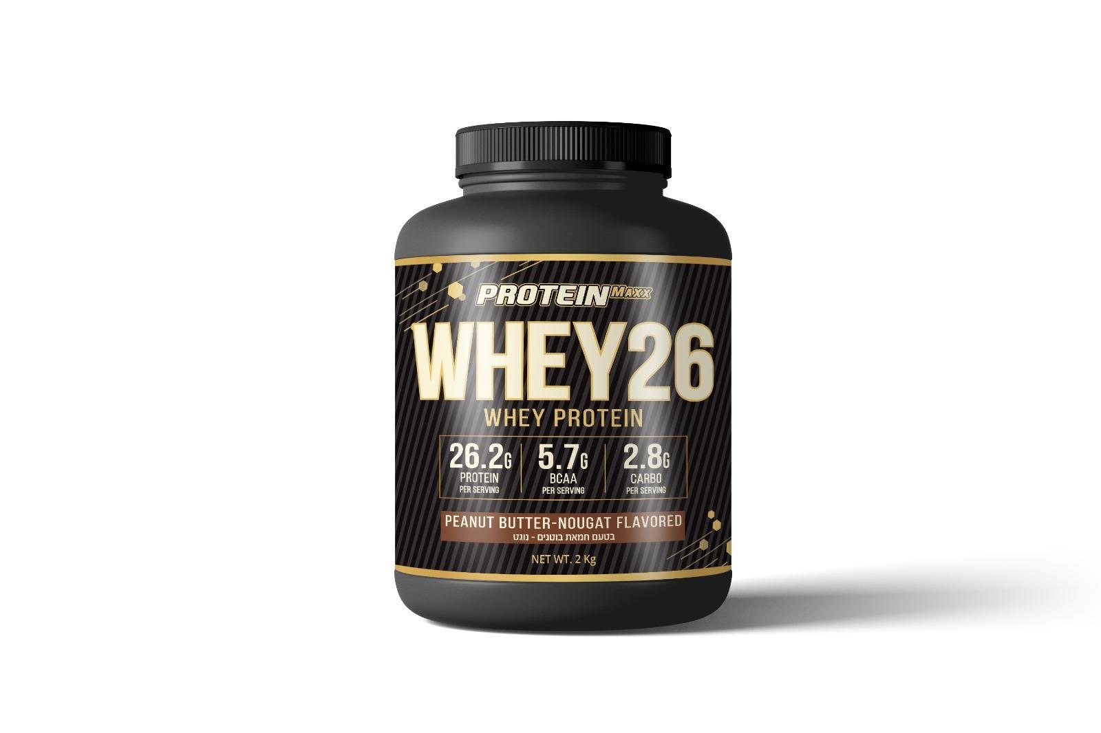 WHEY 26 אבקת חלבון